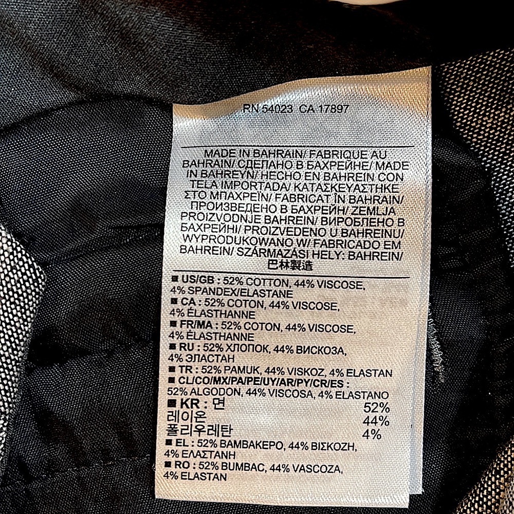 Banana Republic Sloan Gray Trousers 8P - Picture 9 of 10